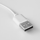 Настольная лампа "Лайт" LED 3Вт USB (80см) белый 12,5х12,5х23 см RISALUX - фото 24287390