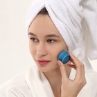 Набор вакуумных банок для массажа, резиновые, d=10/8/6/4 см, 4 шт., синий - Фото 3