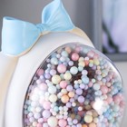 Фигурка светящаяся RISALUX «Зайка», LED-ночник, от батареек, бежевый, 9×14×14 см - Фото 6