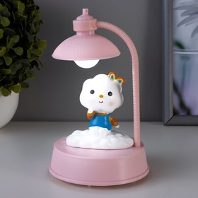 

Ночник "Радужное облачко" LED от батареек розовый 12х12х17 см
