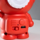 Настольная лампа "Астронавт" МИКС LED 3Вт USB АКБ 9х7х21 см RISALUX 7654104 - фото 16400281