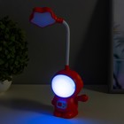 Настольная лампа "Астронавт" МИКС LED 3Вт USB АКБ 9х7х21 см RISALUX 7654104 - фото 16400270