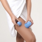 Набор вакуумных банок для массажа, силиконовые, d 7/5,5/3,9/1.6 см, 4 шт., цвет голубой - Фото 7