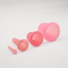 Набор вакуумных банок для массажа, силиконовые, d 7/5,5/3,9/1.6 см, 4 шт., цвет розовый - Фото 4