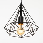 Светильник BayerLux 1821/1, E27, 40 Вт, чёрный - фото 21617265