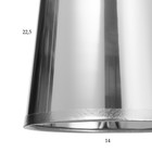 Светильник BayerLux "Жардин" Е27 серебро 15х15х47-147 см - фото 21617382
