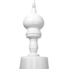 Светильник BayerLux "Жардин" Е27 белый 15х15х47-147 см - Фото 6