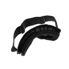 Очки-маска для езды на мототехнике, разборные, визор хамелеон, чёрные - Фото 6