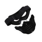 Очки-маска для езды на мототехнике, разборные, визор прозрачный, чёрные - Фото 5