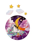 Часы настенные интерьерные  "Единорог",  d-23 см - фото 41438932