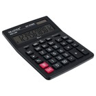 Калькулятор настольный большой, 12-разрядный, SKAINER SK-555BK, 2 питание, 2 память, 155 x 205 x 35 мм, черный - фото 9583877