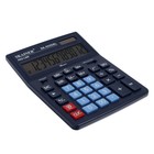Калькулятор настольный большой, 12-разрядный, SKAINER SK-555BL, 2 питание, 2 память, 155 x 205 x 35 мм, синий - фото 9583883