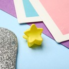 Краб для волос "Маленькая радость" (набор 6 шт) звезда, 1,2 см, жёлтый - Фото 2