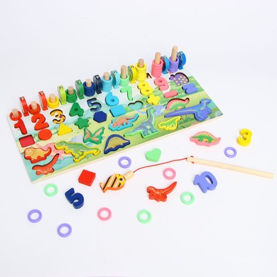 Логический центр 5 в 1 «Динозавры» 40×18×7 см