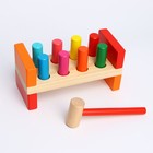 Детская развивающая стучалка, 11 × 22,5 × 9,5 см - фото 21617926