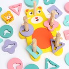 Детская развивающая пирамидка «Животные» 15 × 20 × 10,5 см - фото 24365269