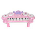 Музыкальный детский центр «Пианино», цвет розовый - Фото 3
