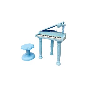Музыкальный детский центр-пианино Everflo Grand, цвет blue