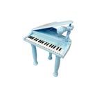 Музыкальный детский центр-пианино Everflo Grand, цвет blue - Фото 2