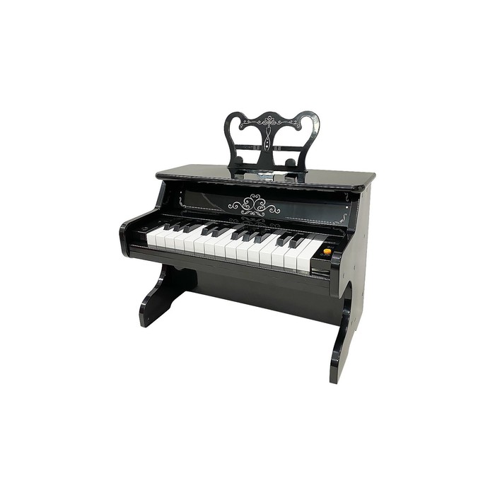Музыкальный детский центр-пианино Everflo Keys, цвет чёрный - Фото 1