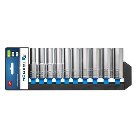 

Набор головок НOEGERTHT1A888, шестигранных , глубоких, 1/2", 76 мм, 10 штук