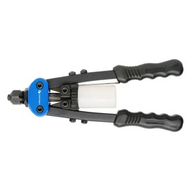 

Заклепочник HOEGERT HT2C154, двуручный, 5 сменных головок, 2.4-4.8 мм, 250 мм