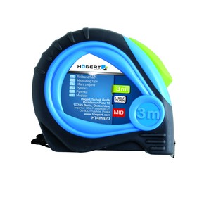 

Рулетка PTFE HOEGERT HT4M423, двухкомпонентный корпус, 3 м x 16 мм