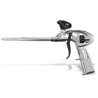 Пистолет для монтажной пены HOEGERT HT4R422, хромировано-алюминиевый корпус - фото 10313820