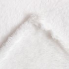 Плед "Этель", 130х175 см, белый, 100% п/э - Фото 4
