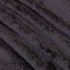 Плед "Этель", 130х175 см, чёрный, 100% п/э - Фото 2