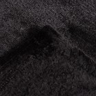 Плед "Этель", 130х175 см, чёрный, 100% п/э - Фото 4