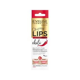 Блеск для увеличения объёма губ Eveline Oh my Lips-Lip Maximizer «Чили», 4,5 мл