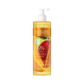 

Гель для лица и тела Eveline 99% Natural Mango, восстанавливающий 3в1, 400 мл