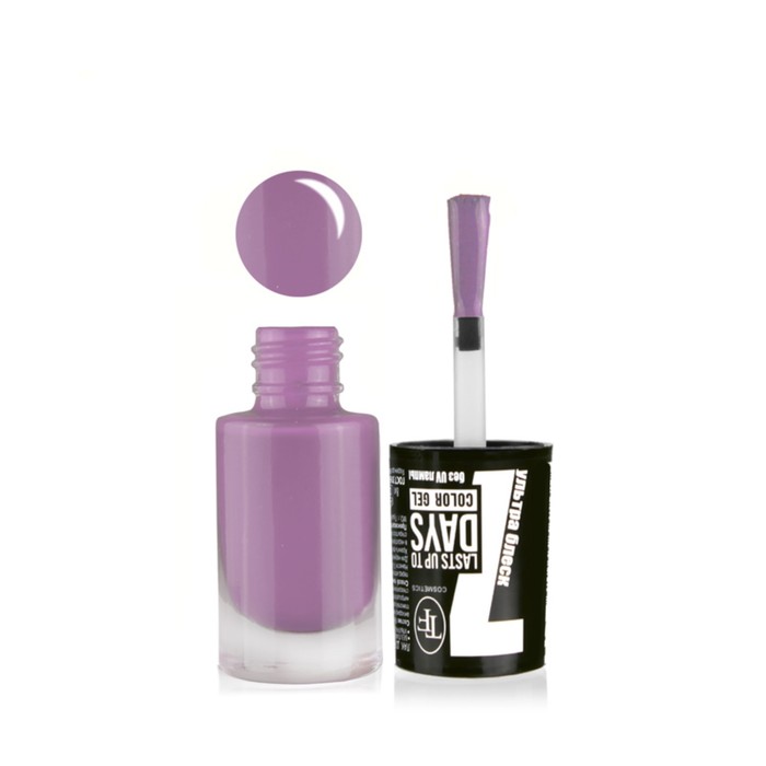 

Лак для ногтей TF Color Gel, тон 291 Фиолетовое дражже, 8мл