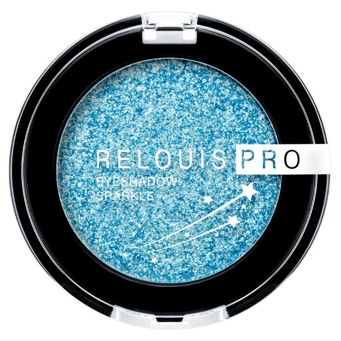 Тени для век Relouis PRO Eyeshadow Sparkle, тон 05 mermaid tail/голубо-зеленые, 2.9 г - Фото 1