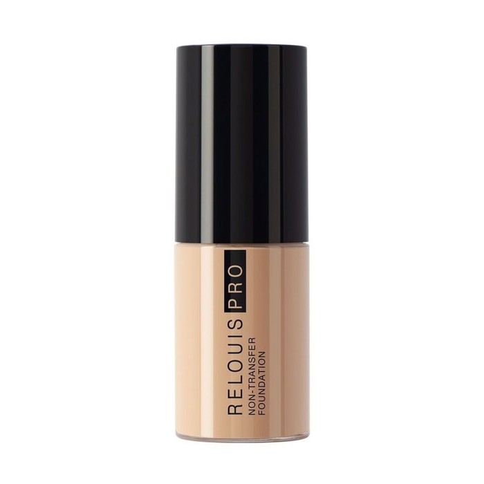 Тональный крем Relouis PRO Non-Transfer Foundation, тон 30 nude/средне-бежевый, 33 г - Фото 1