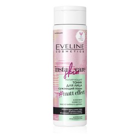 

Тоник для лица Eveline Insta Skin Care, матирующий сужающий поры, 200 мл