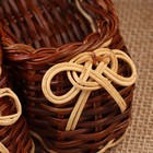 Сувенир «Лапти», 12?11?5 см, лоза (комплект 2 шт) - фото 26440085