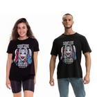 Футболка женская "Отряд самоубийц", цвет черный, р-р 46 - фото 24240790