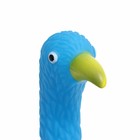 Игрушка пищащая "Фламинго" для собак, 22,5 см, голубая - Фото 4