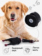 Игрушка пищащая «Задумчивая курица» для собак, 28 см, микс цветов - Фото 2