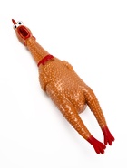 Игрушка пищащая «Задумчивая курица» для собак, 28 см, микс цветов - Фото 7