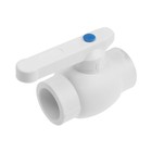 Кран шаровой ZEIN, полипропиленовый, d=32 мм - фото 23880652