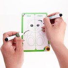 Нейропсихологический набор пиши-стирай «Рисуй двумя руками. Шаг 2», 20 карт, Маша и Медведь   766886 - фото 154149