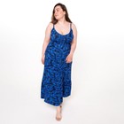 Сарафан женский, цвет синий, размер 54 - фото 10876515