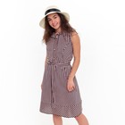 Платье женское, цвет бежевый, размер 44 - фото 9772114