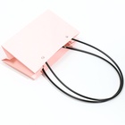 Сумка для цветов розовая влагостойкая, 22×10.5×13.5 см - Фото 3