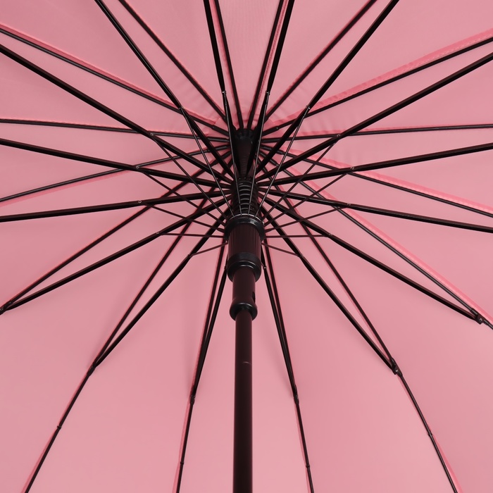 Зонт - трость полуавтоматический «Пастель», 16 спиц, R = 52 см, цвет МИКС - фото 1886851924