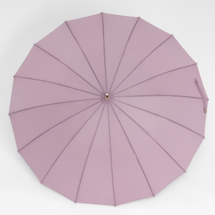 Зонт - трость полуавтоматический «Пастель», 16 спиц, R = 52 см, цвет МИКС - фото 1886851927