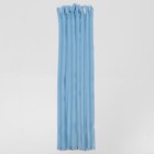 Молния разъёмная «Спираль», №5, замок автомат, 60 см, цвет голубой (комплект 10 шт) - фото 39794750